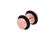 Faux Plug Acier Doré Rose | Itc