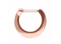 Anneau Septum Acier Doré Rose avec Charnière | Itc
