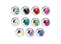 Boule acier pour 1.2 cristal facette  | Itc