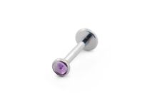 Labret Titane Interne Stérile 1,2 x 8 mm Cabochon 3/4 mm Pierre Naturelle | iTC