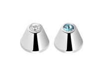 Pointe Acier Cristal Coloré pour Bijou | Itc