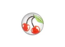 Boule Acier vissable motif Cerise | Itc