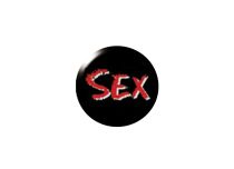 Boule Acier Push Clip motif Sex | Itc