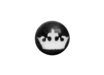 Boule Acier Push Clip motif Couronne | Itc