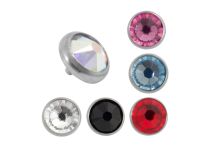 Disque Titane vis Interne Cristal Coloré | Itc