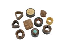 Lot de 10 Plug Corne et Os | Itc