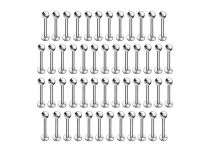 Lot de Labret Titane Boule 3 mm | Itc