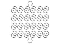 Lot de Fer à Cheval Titane Boule 3 mm | Itc