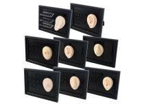 Présentoirs silicone avec cadre  21x16cm