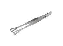 Pince brucelle Inox triangle ouvert (5 x 10 mm), longueur 14,5 cm avec serrage
