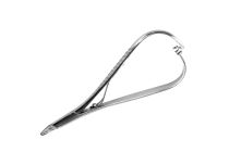 Pince clamp Inox pour pose bijoux microdermal 14 cm