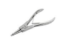 Pince Inox à circlip acier inox long. 10 cm