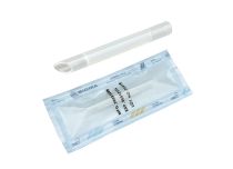 Lot de 10 tubes receveurs plastique stériles individuels 45° Øext 8mm