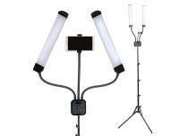 Double Lampe LED sur pied