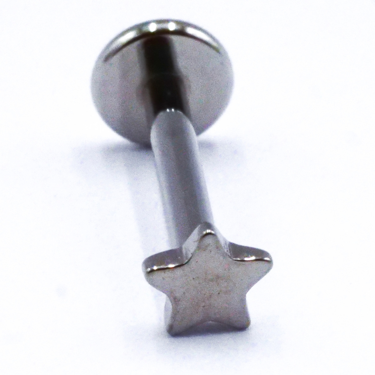 Labret Titane Interne Stérile motif Étoile | Itc