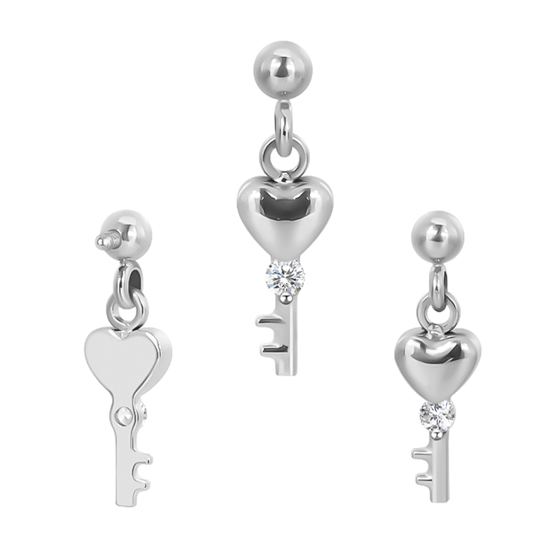 Accessoire interne Titane 0.9mm  clé de coeur | iTC