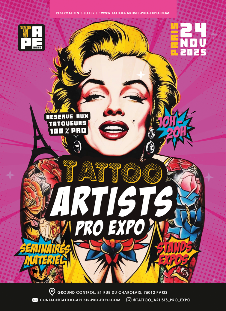 Cartouche de tatouage ouverte avec mise en avant de la membrane