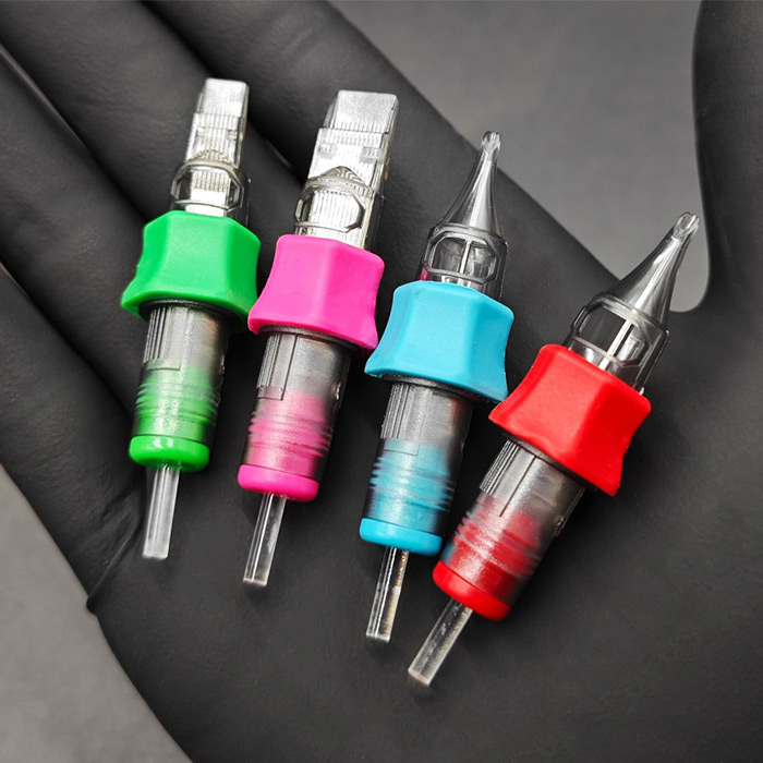 Cartouches &agrave; aiguilles de tatouage